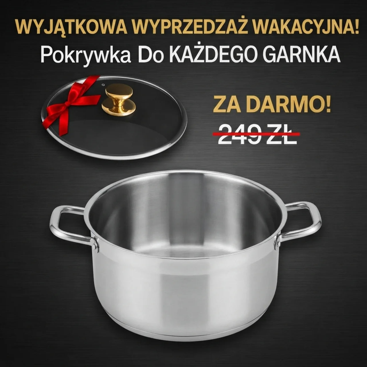 Titano® Tytanowy Garnek