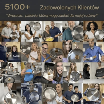 Titano® Tytanowa Patelnia Medi Pan Pro