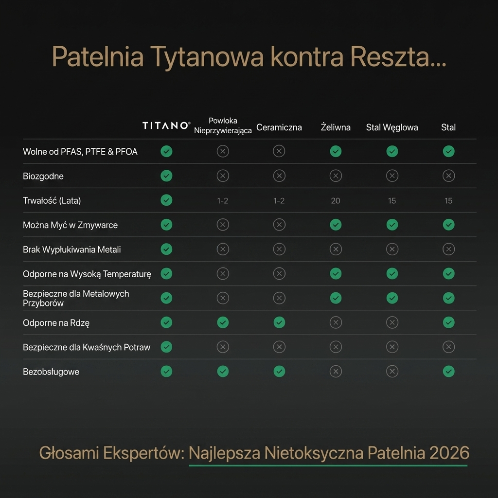 Titano® Tytanowa Patelnia Nutri Pan Pro