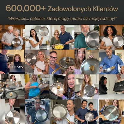 Titano® Tytanowa Patelnia Nutri Pan Pro