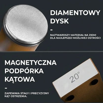 Diamentowa Ostrzałka Obrotowa Titano